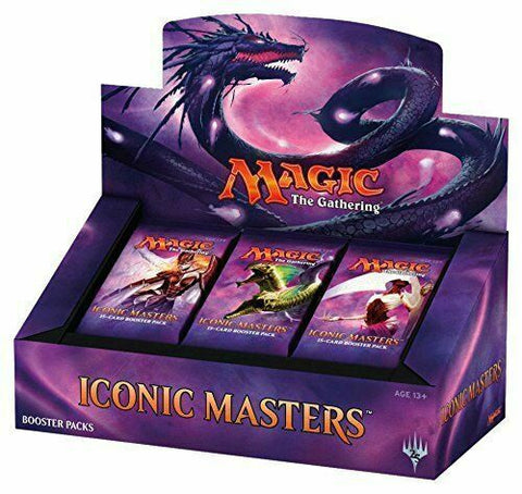 Iconic Masters Booster Box King Steven's Games 
