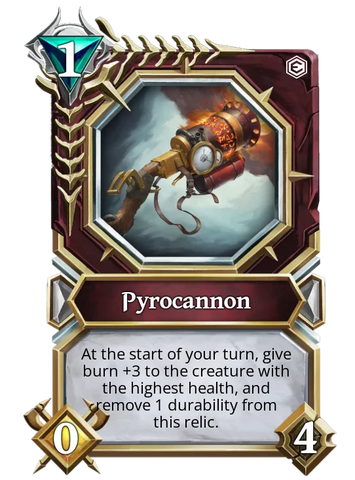 Pyrocannon-Meteorite