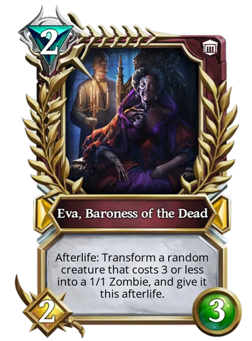 Eva, Baroness of the Dead-Meteorite