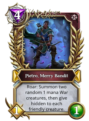 Pietro, Merry Bandit-Meteorite