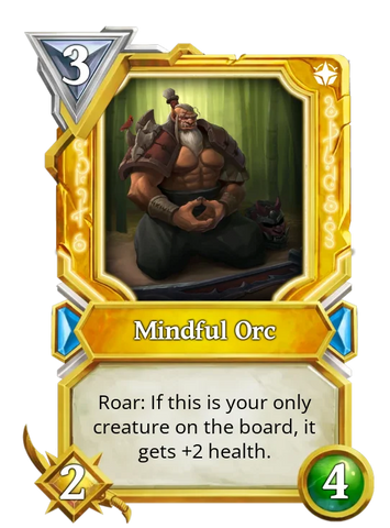 Mindful Orc-Gold