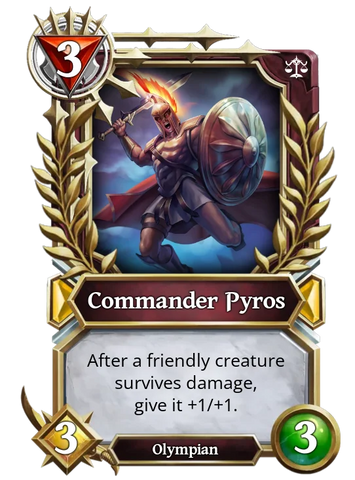 Commander Pyros-Meteorite