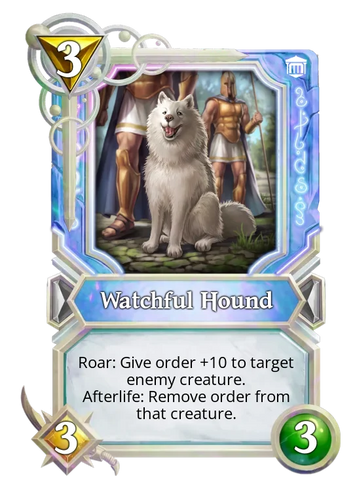 Watchful Hound-Diamond