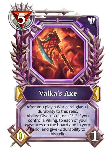 Valka's Axe-Shadow