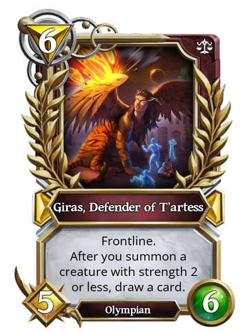 Giras, Defender of T'artess-Meteorite