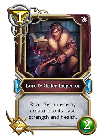 Lore & Order Inspector-Meteorite