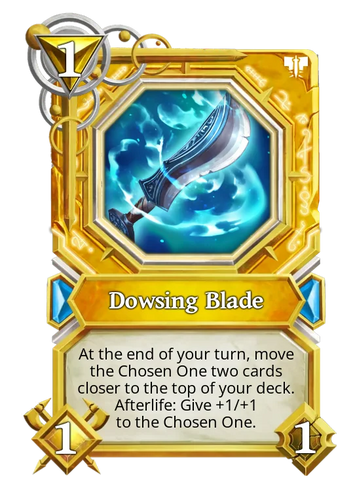 Dowsing Blade-Gold