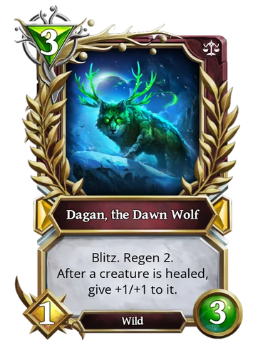 Dagan, the Dawn Wolf-Meteorite