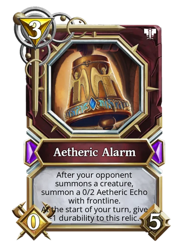 Aetheric Alarm-Meteorite