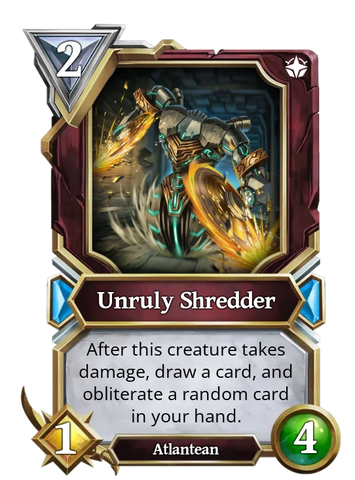 Unruly Shredder-Meteorite