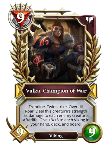 Valka, Champion of War-Meteorite