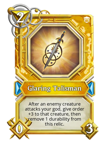 Glaring Talisman-Gold