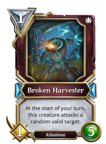 Broken Harvester-Meteorite