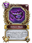Orfeo's Mask-Meteorite