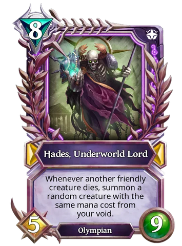 Hades, Underworld Lord-Shadow