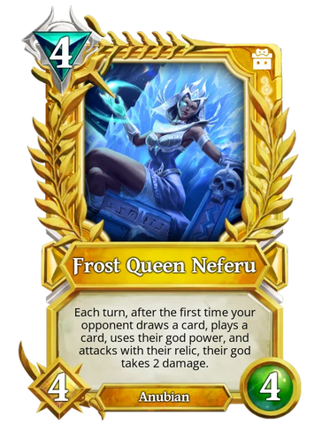Frost Queen Neferu-Gold