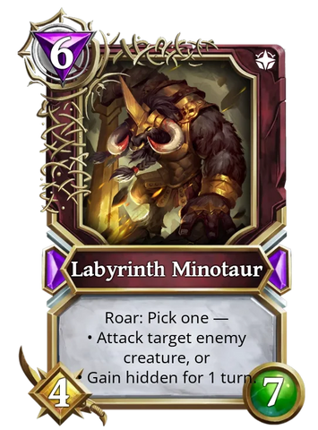 Labyrinth Minotaur-Meteorite