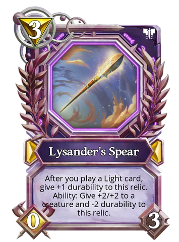 Lysander's Spear-Shadow