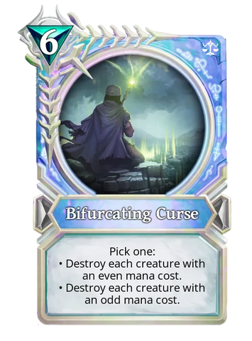 Bifurcating Curse-Diamond