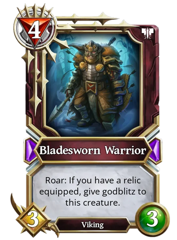 Bladesworn Warrior-Meteorite